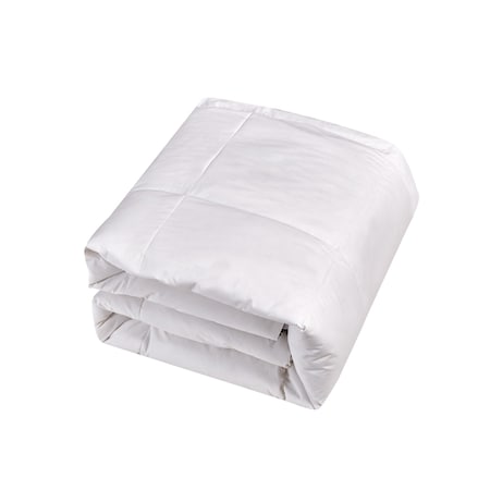 Blue Ridge Goose Feather and Down Fiber Comforter, Light Warmth, Twin CN007511